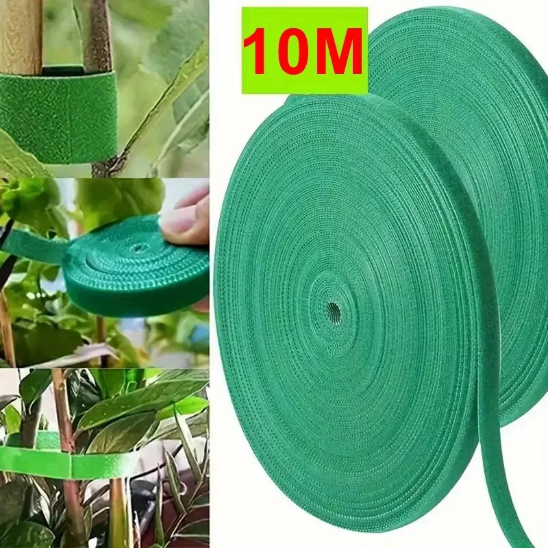 Attaches pour plantes en nylon réutilisables de 10 m