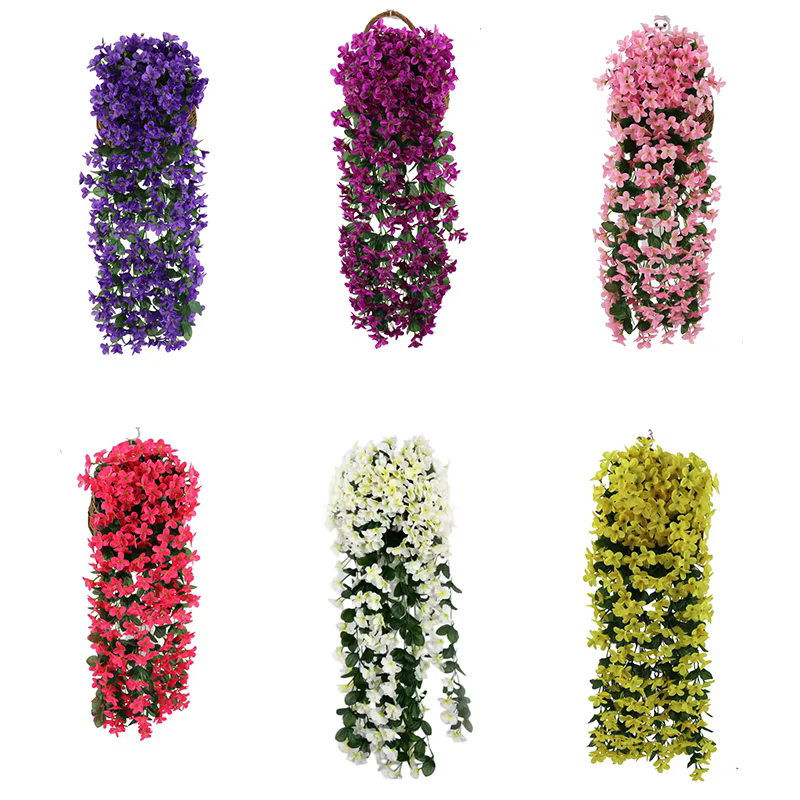 Fleur artificielle violette de 70 cm pour fête