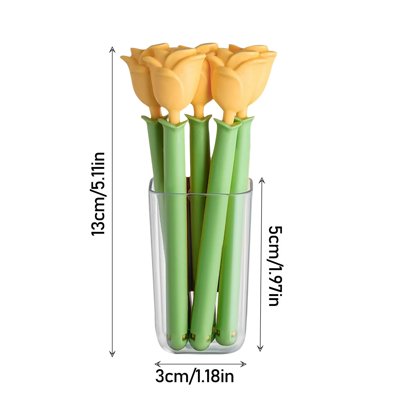 Clips pour pommes de terre en forme de fleur de Rose