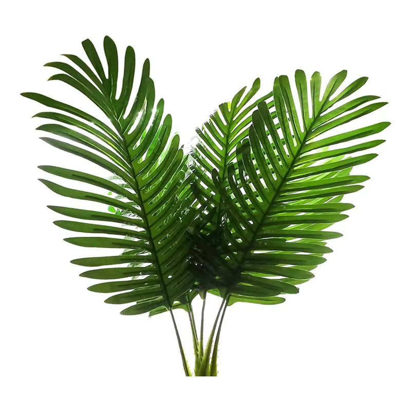 15 Pack de feuilles de palmier artificielles