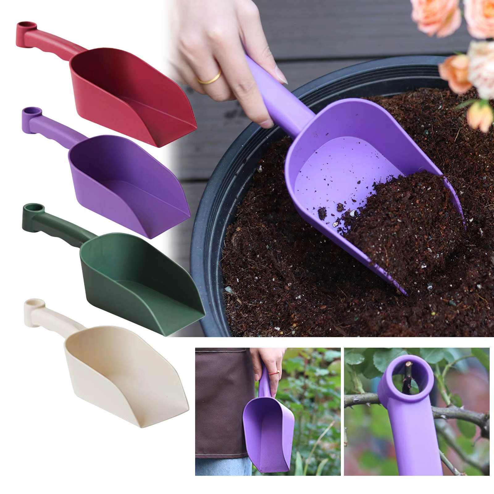 Pelle de jardin, pelle à main pour plantes