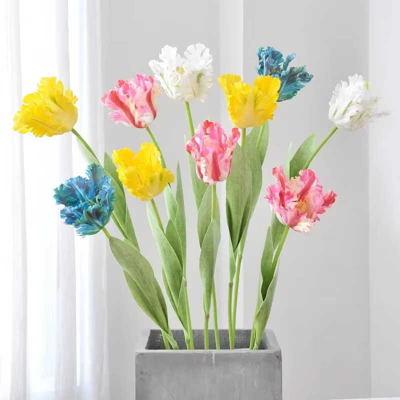 Fleur artificielle perroquet tulipe 69CM