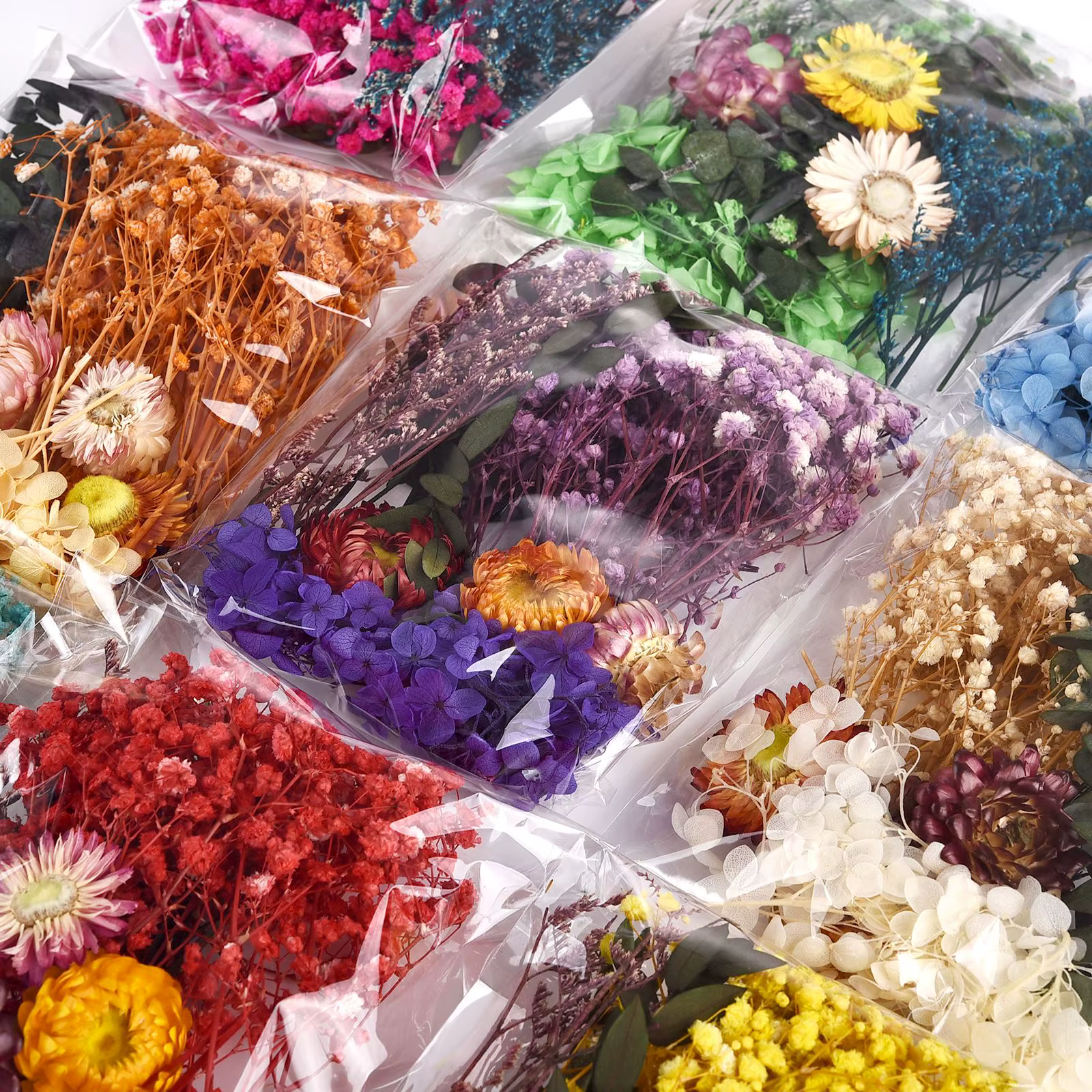 Fleur séchée naturelle pour bougie