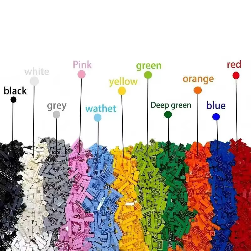 [294Pcs] 【50g】 37695 Assortiment de plantes à tiges en forme de fleur à trois feuilles