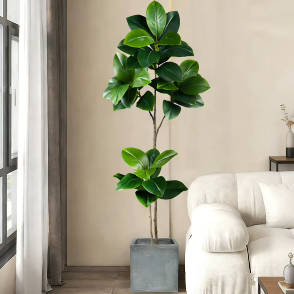 Arbre en caoutchouc artificiel de 74-140 cm