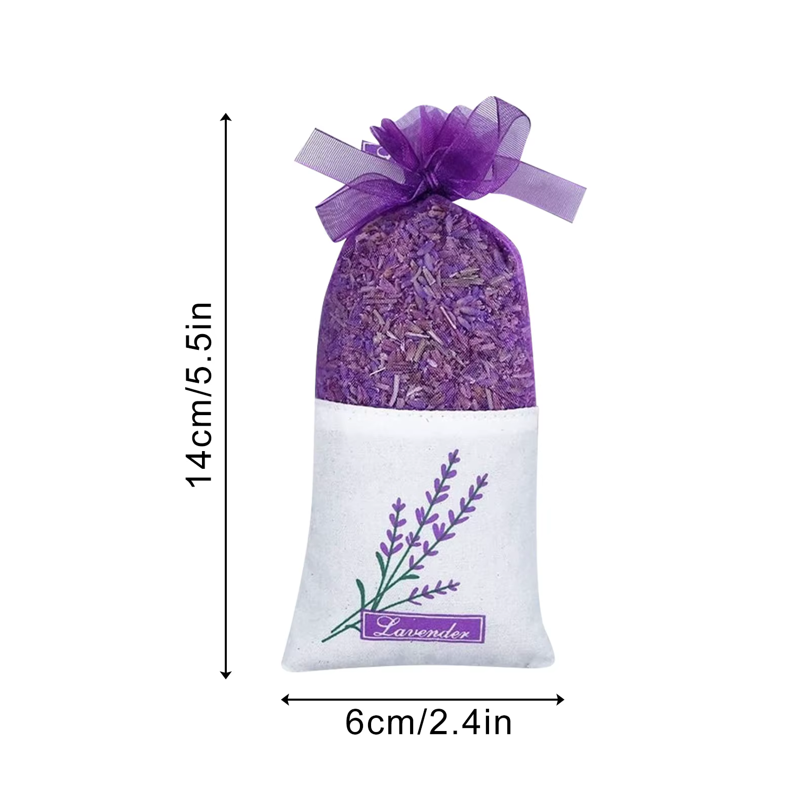 Sachets de sexuellement à Impression Florale pour DorPanier