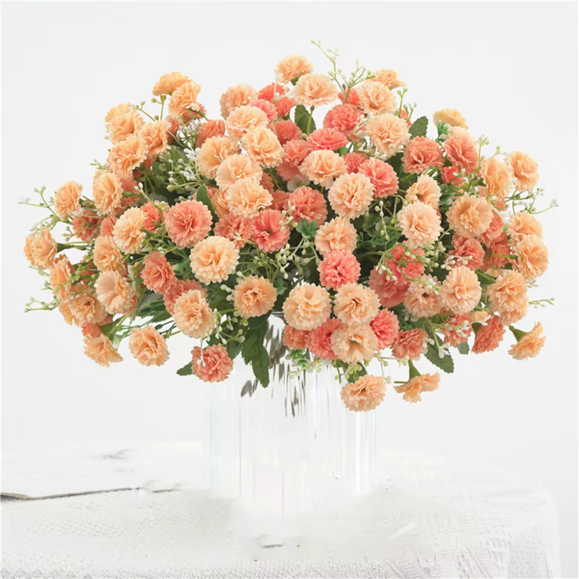 Soie fleur artificielle hortensia lilas maison mariage bouquet de mariée bricolage cadeau arc festival noël Table Center jardin guirlandes