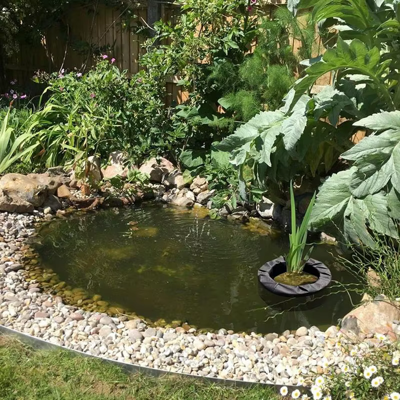 Jardinière flottante pour étangs