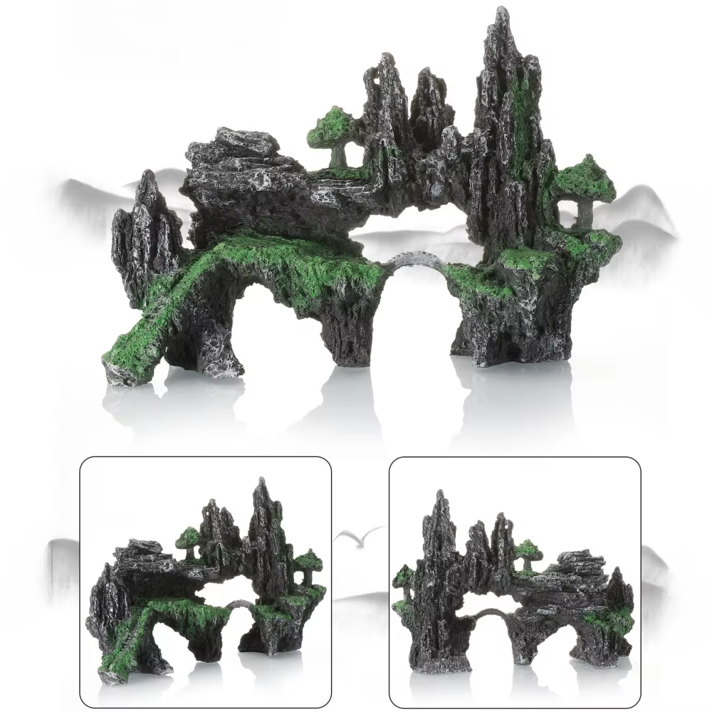 Roches décoratives pour Aquarium
