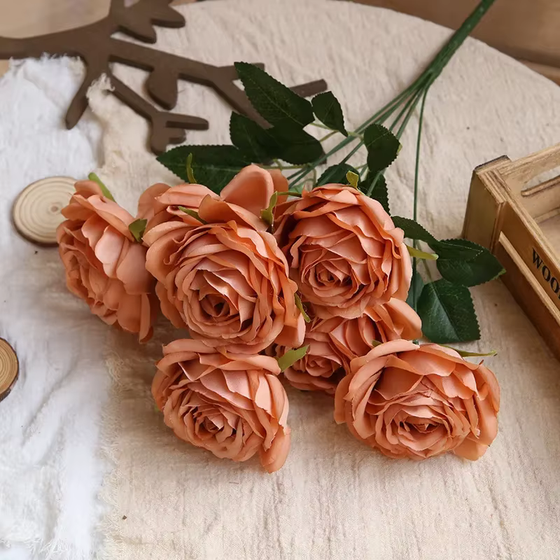 Bundle de fleurs artificielles à mille couches