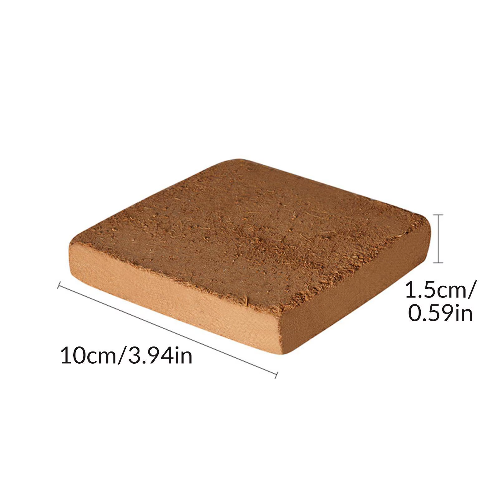 Substrat de terrarium en fibres de coco