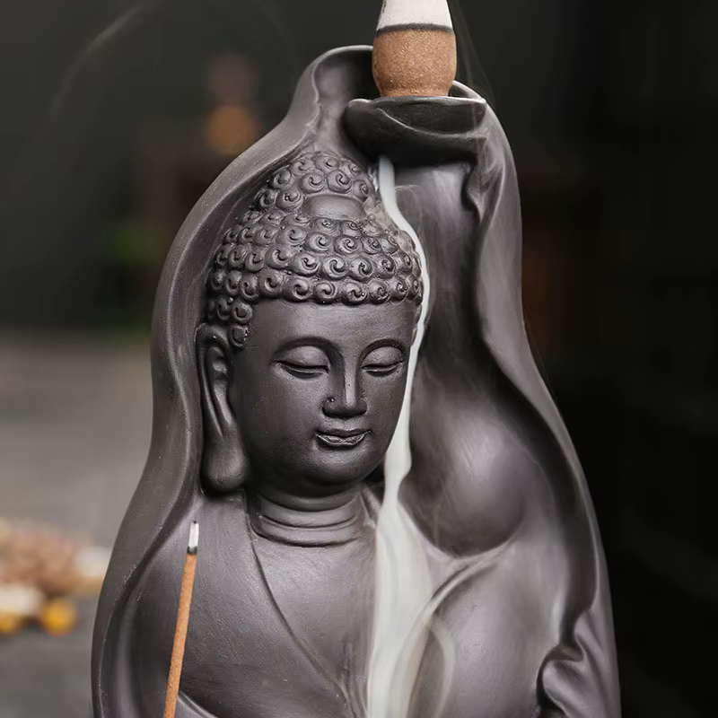 Brûleur d'encens à reflux