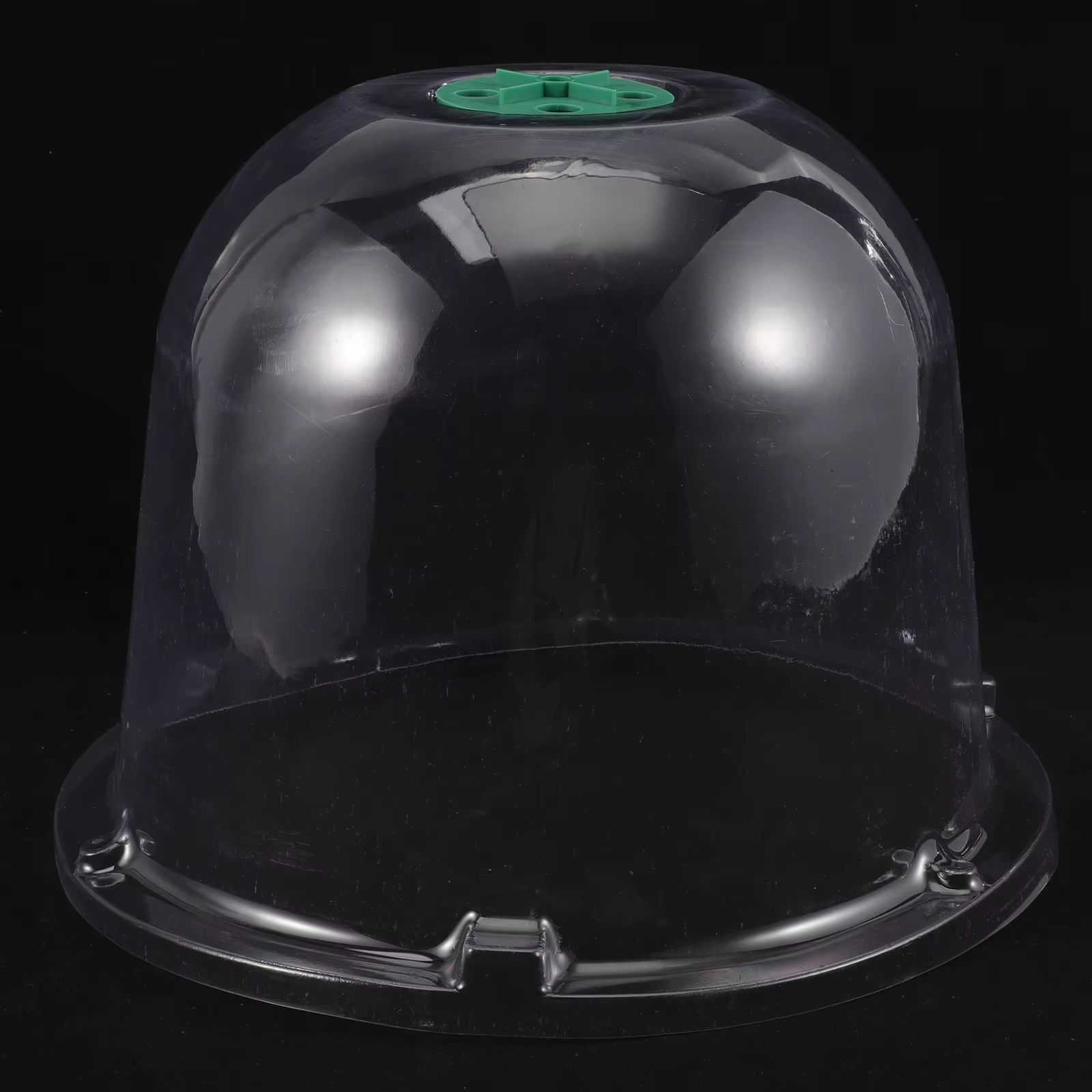 Cloche de jardin en plastique transparente avec ventilation pour protéger les plantes et les légumes contre le gel