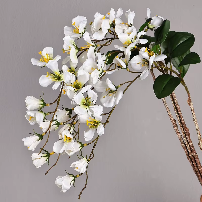 Fleur de chêne artificielle suspendue de 85CM