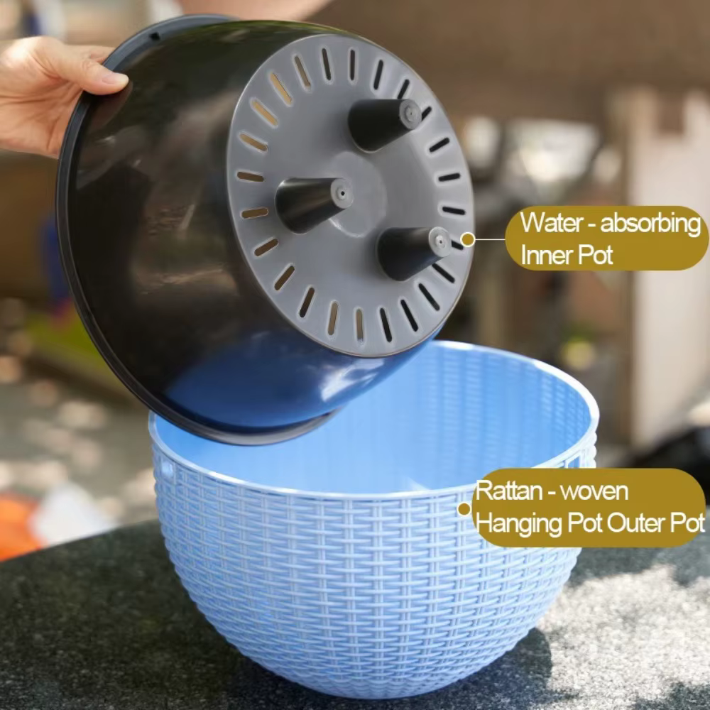 1 pièce de support de plante suspendu en macramé pour pots de fleurs et jardinières