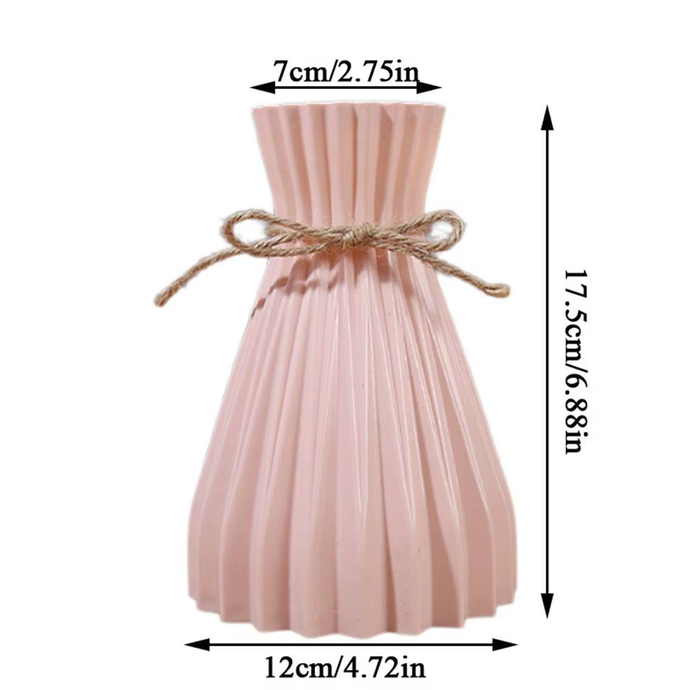 Vase à fleurs en plastique