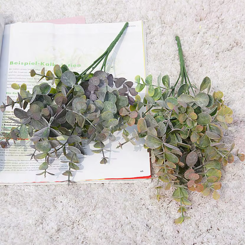 Plantes artificielles en plastique
