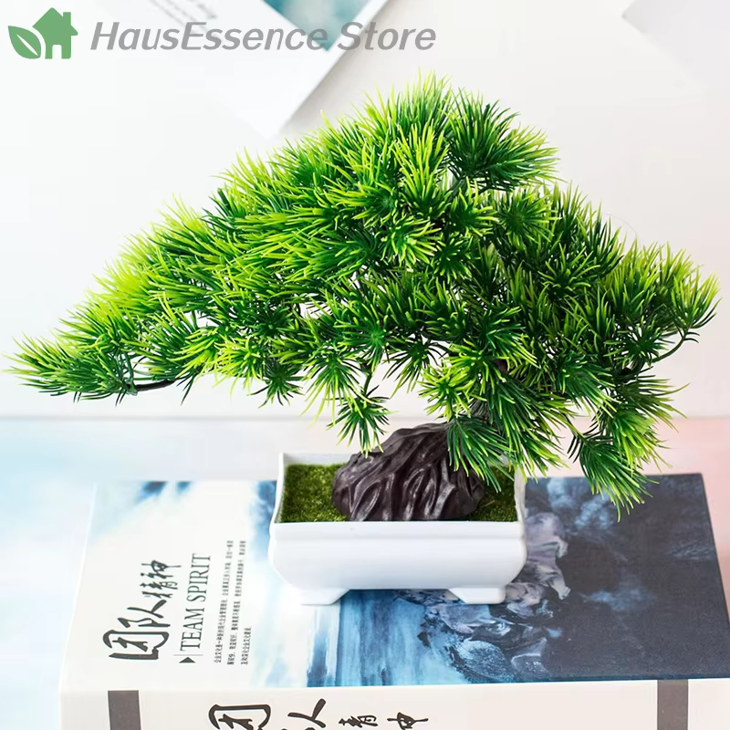 Plantes artificielles en plastique
