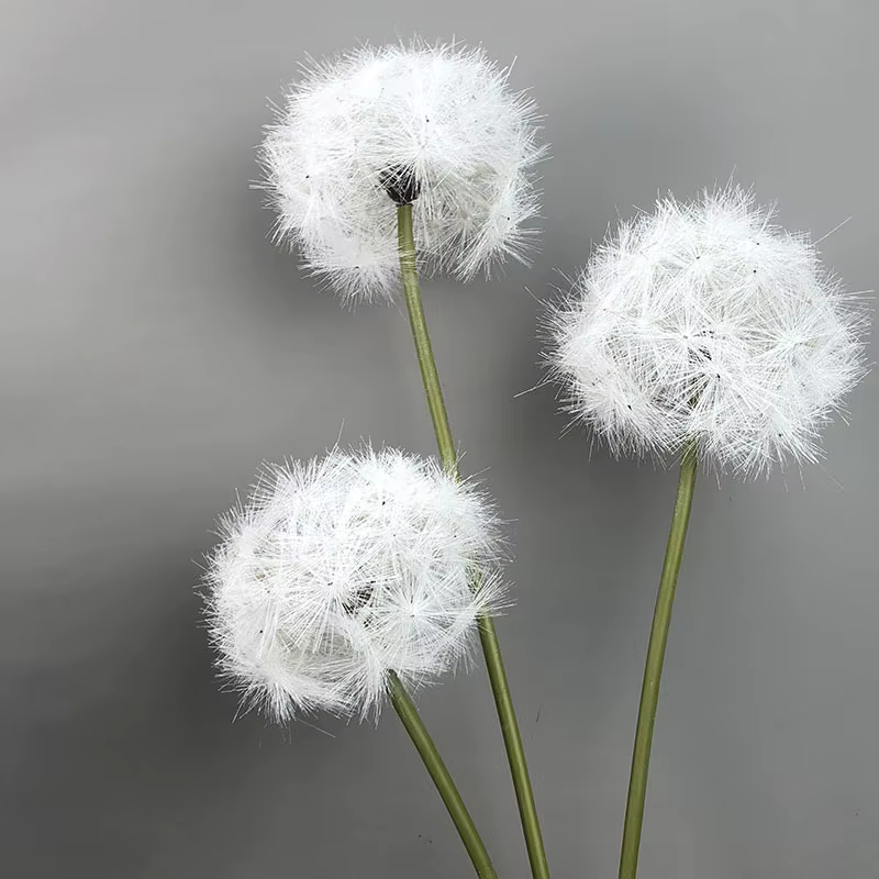 Fleurs de pissenlit artificielles