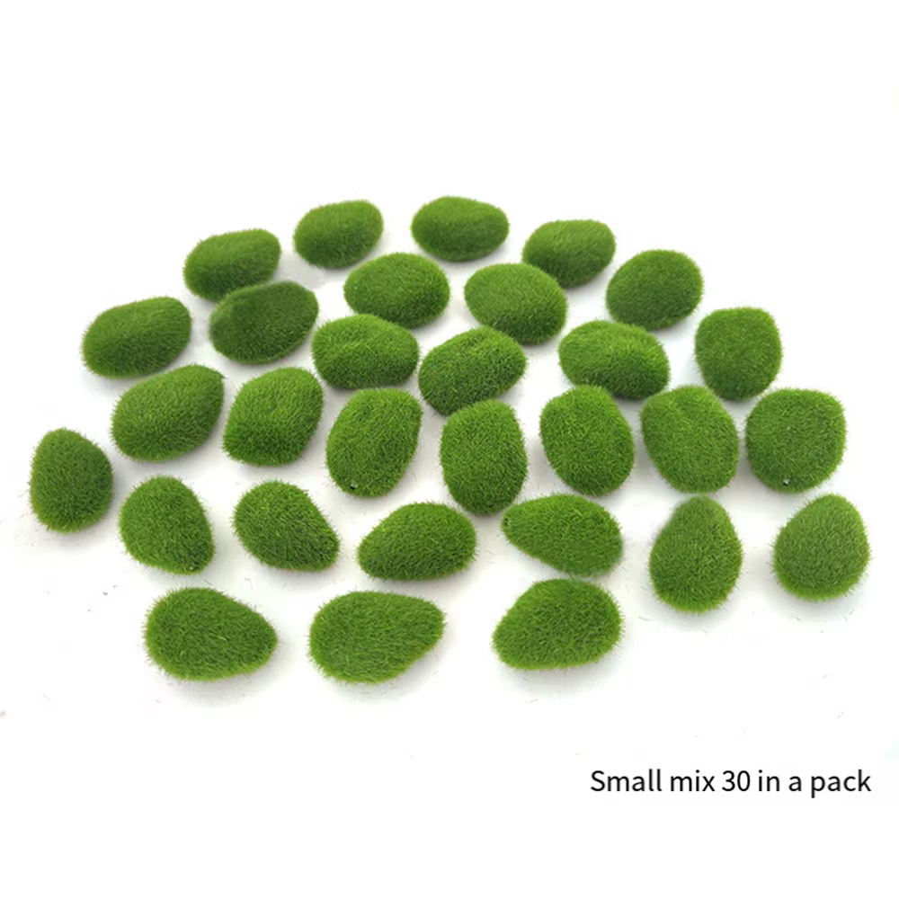 Faux mousse artificielle roche vie éternelle plantes vertes herbe paysage Mini paille artisanat matelas pour maison hôtel décoration de jardin