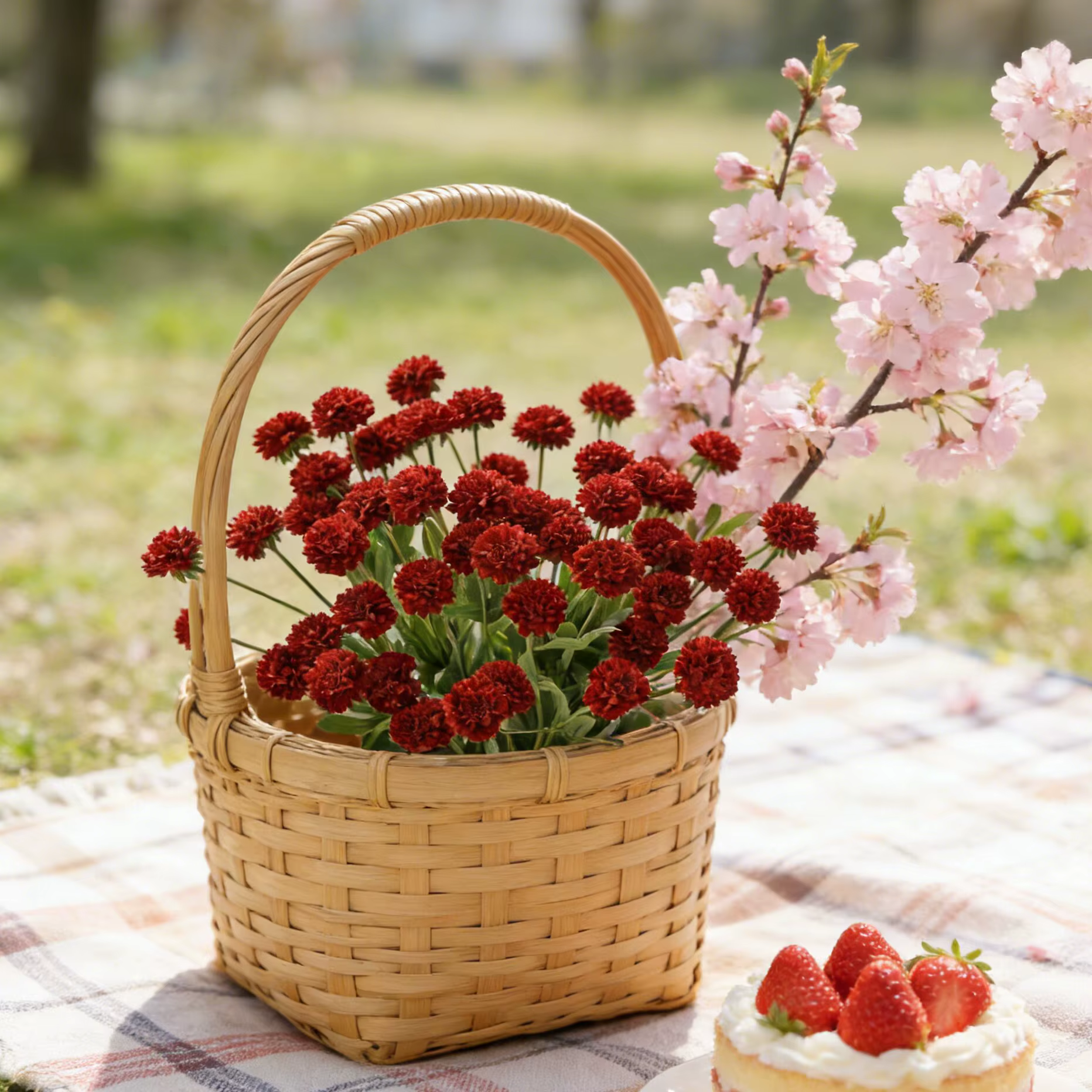Chrysanthèmes artificiels en soie pour décorations de jardin