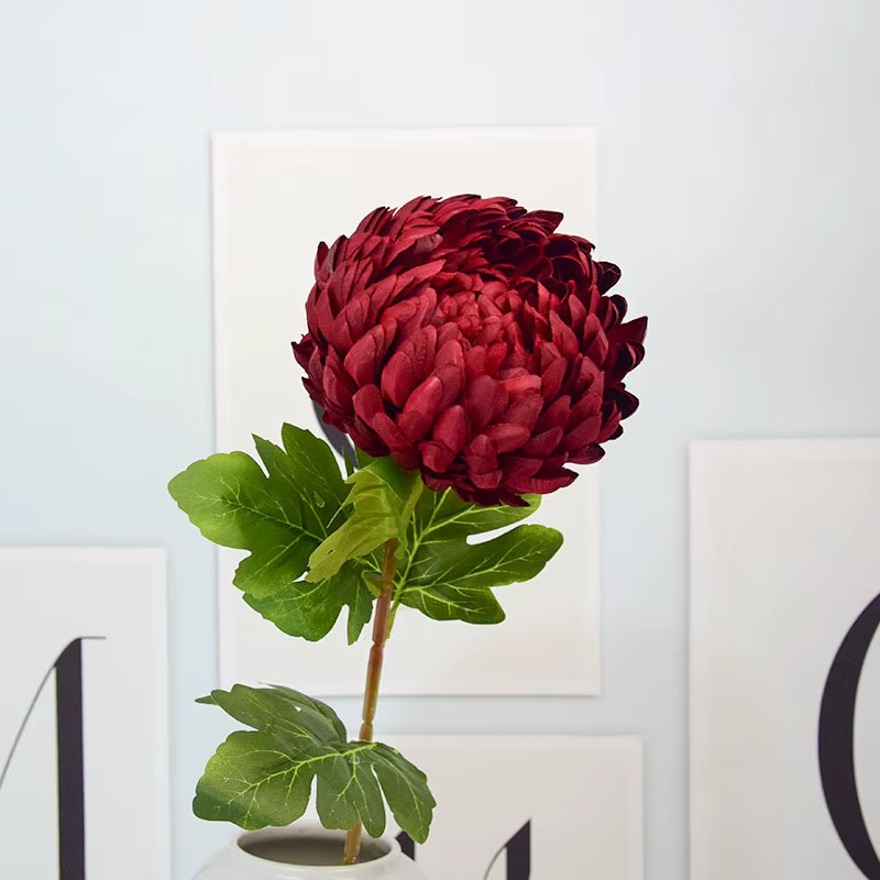 Grandes Fleurs Artificielles de Chrysanthème