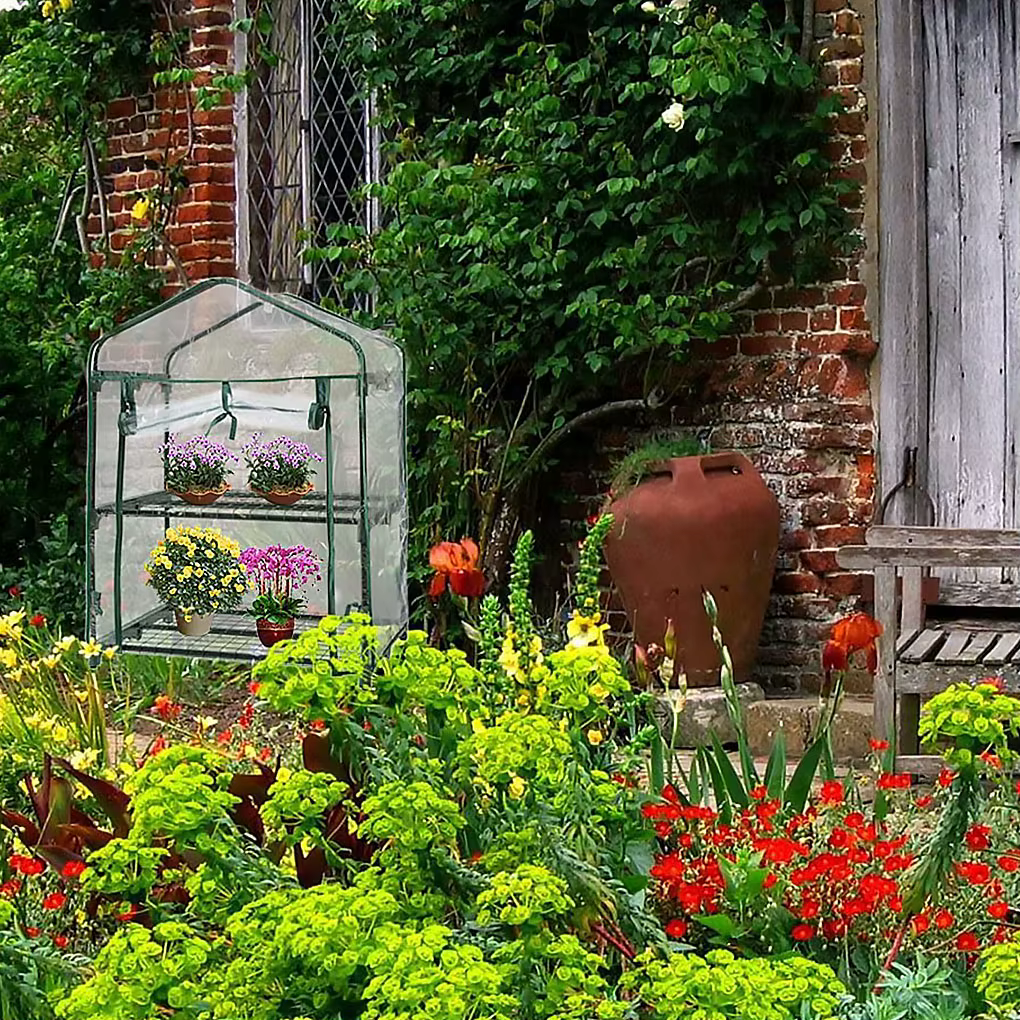 Couverture de serre de jardin à 3/4/5 niveaux