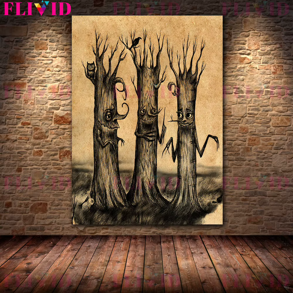 Collection de histoires sur les esprits d'arbres