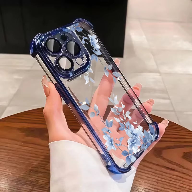 Coque de téléphone à fleurs pour Google Pixel 8 7 10 9 Pro XL 10A 9A 8A 7A 9Pro Pixel9 A, placage floral, nouveau design mignon, antichoc