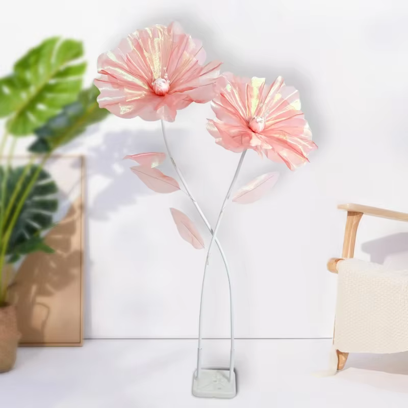 Fleurs artificielles, accessoires de décoration de mariage