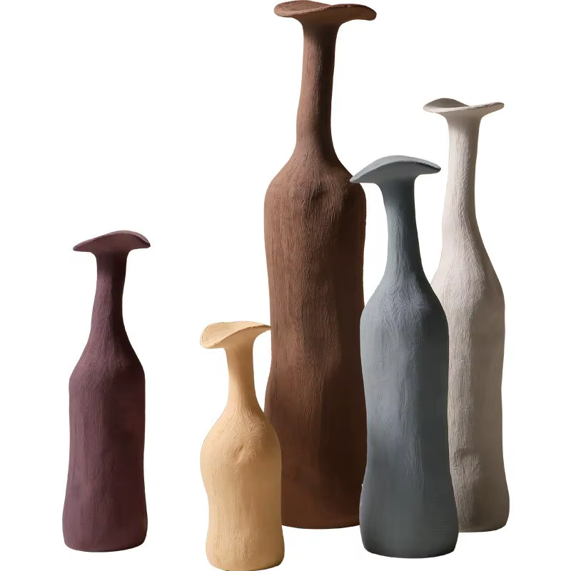 Petit vase en céramique de style nordique