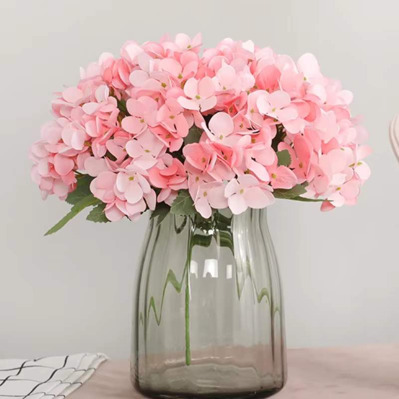 Fleurs artificielles en soie