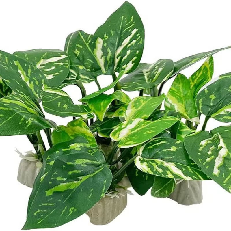 Ornements d'aquarium, plantes de Simulation