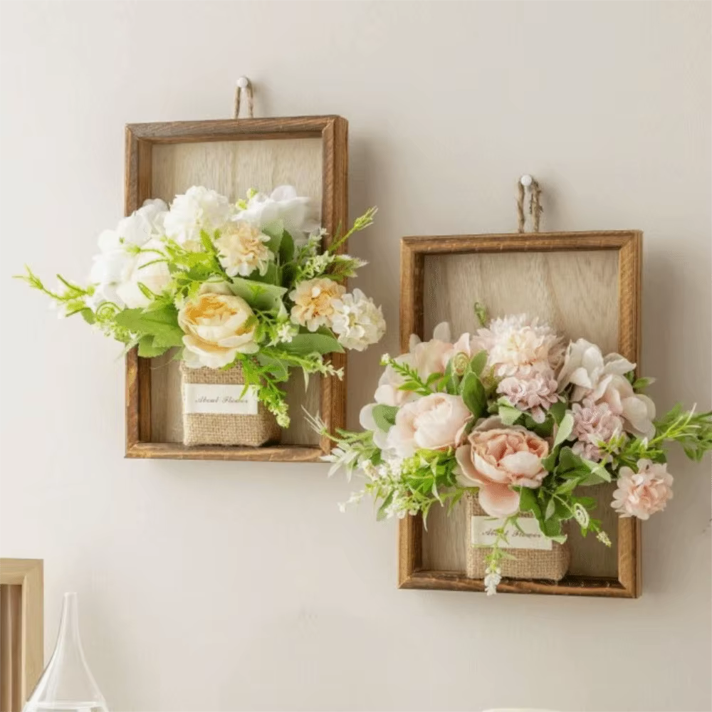 Cadre photo 3D en bois fait main
