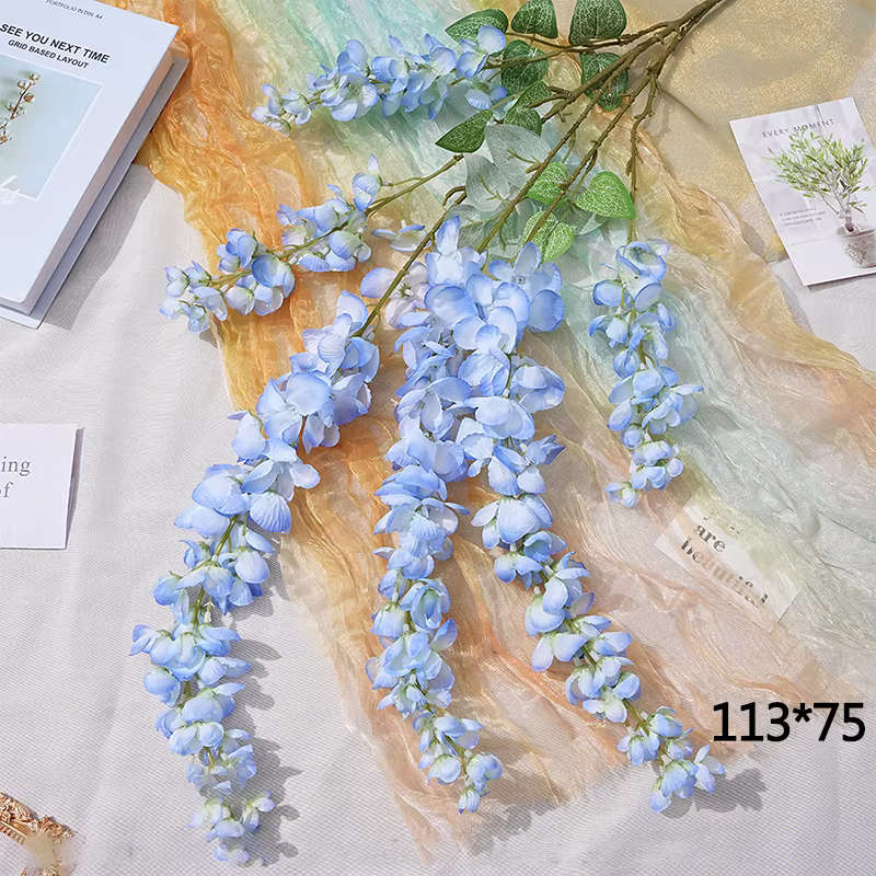 Guirxiété de Glycine Artificielle de 113cm
