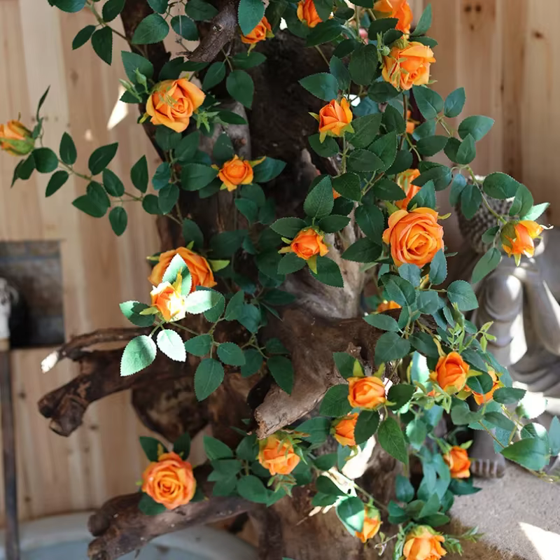 InjStar-Fausses fleurs de vigne artificielles