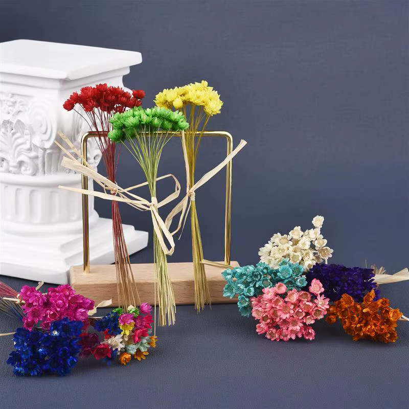 Bouquet de Fleurs vaccées Naturelles de Style Nordique