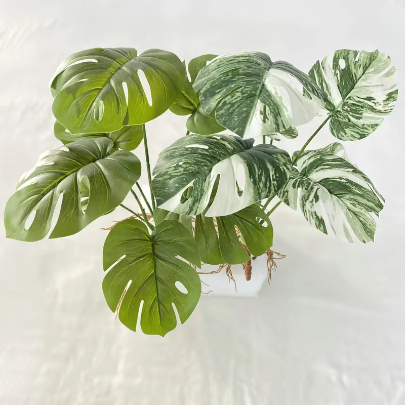 Plantes Vertes Artificielles en Plastique