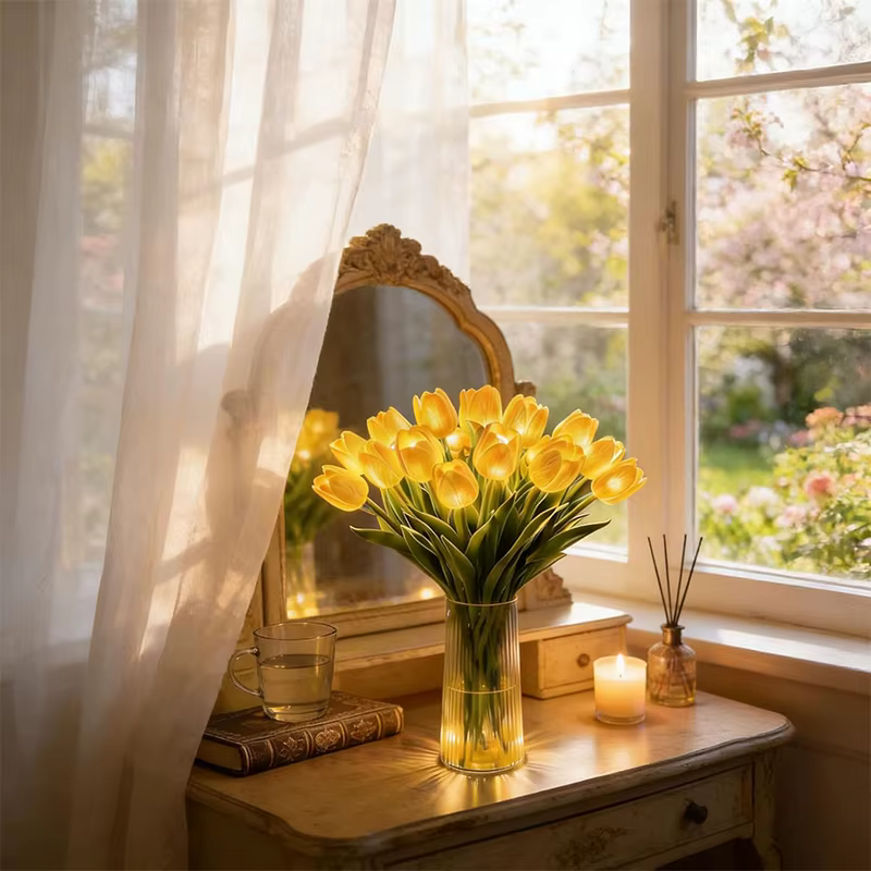 Nouveau Bouquet en forme de tulipe