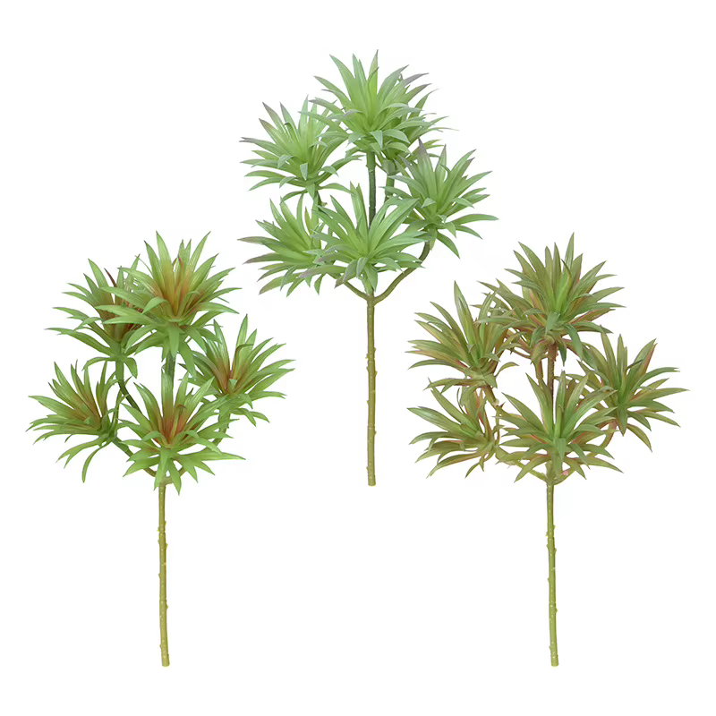 Plante artificielle en plastique