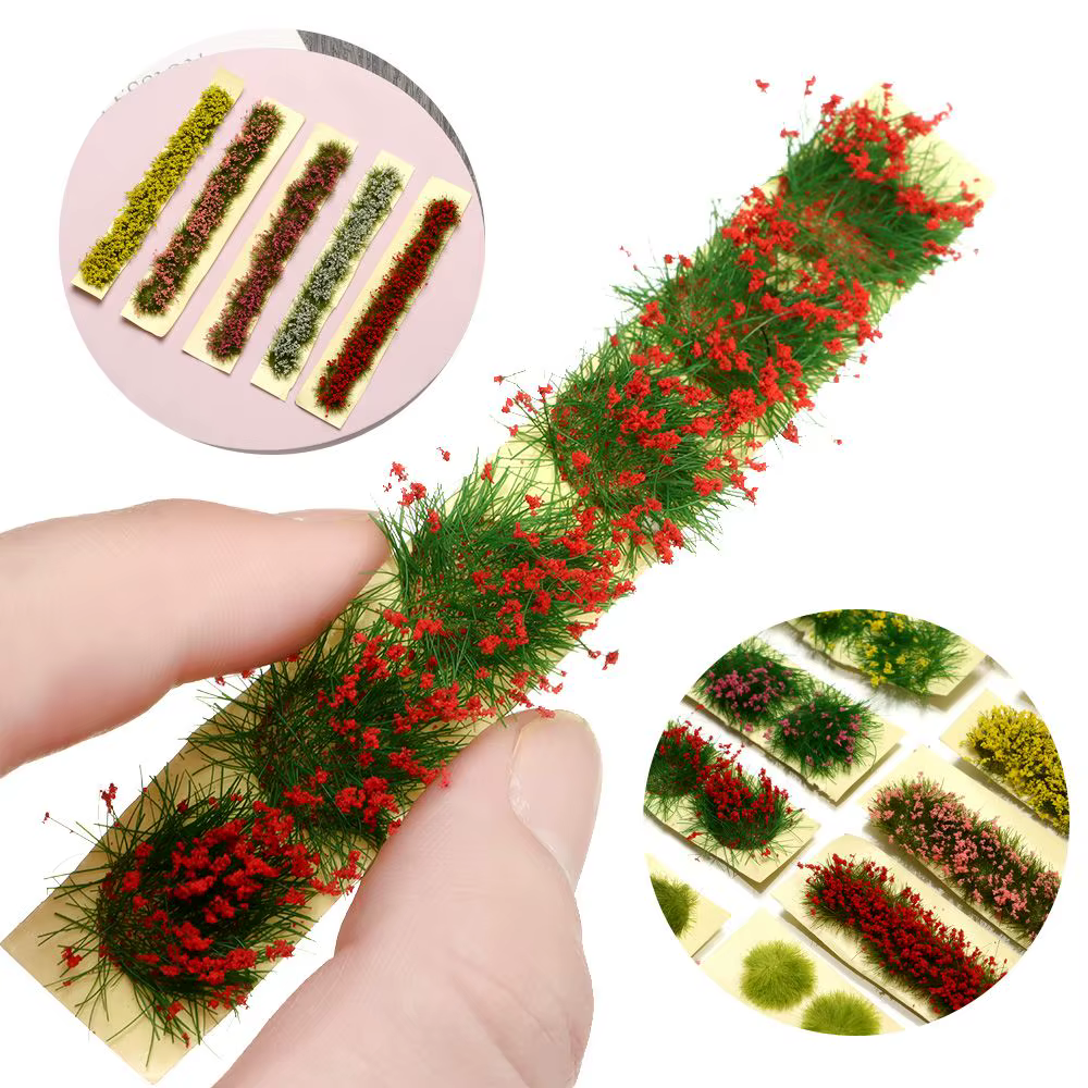 Grappes de fleurs miniatures pour jardin