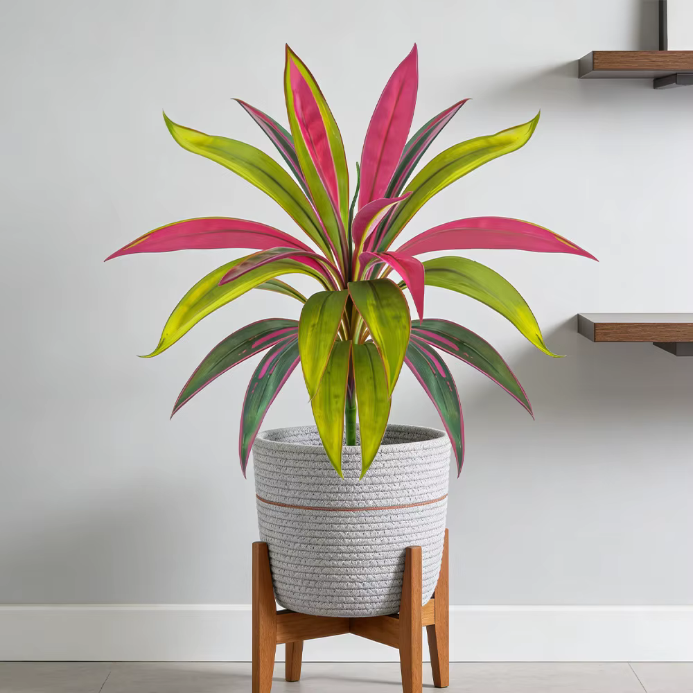 Plantes artificielles Dracaena de 45 cm à 17 feuilles