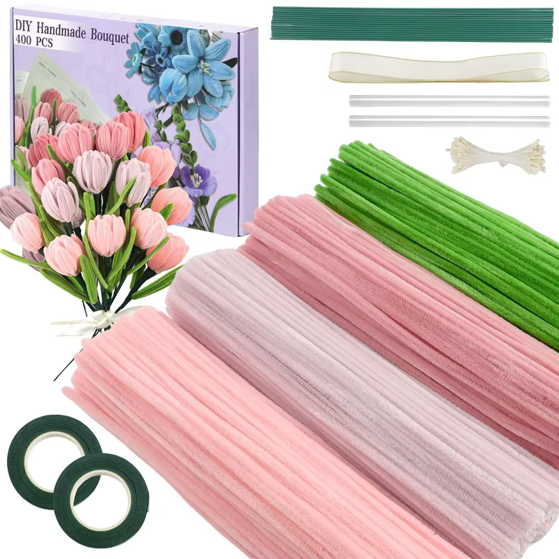 Kit de fleurs fait à la main