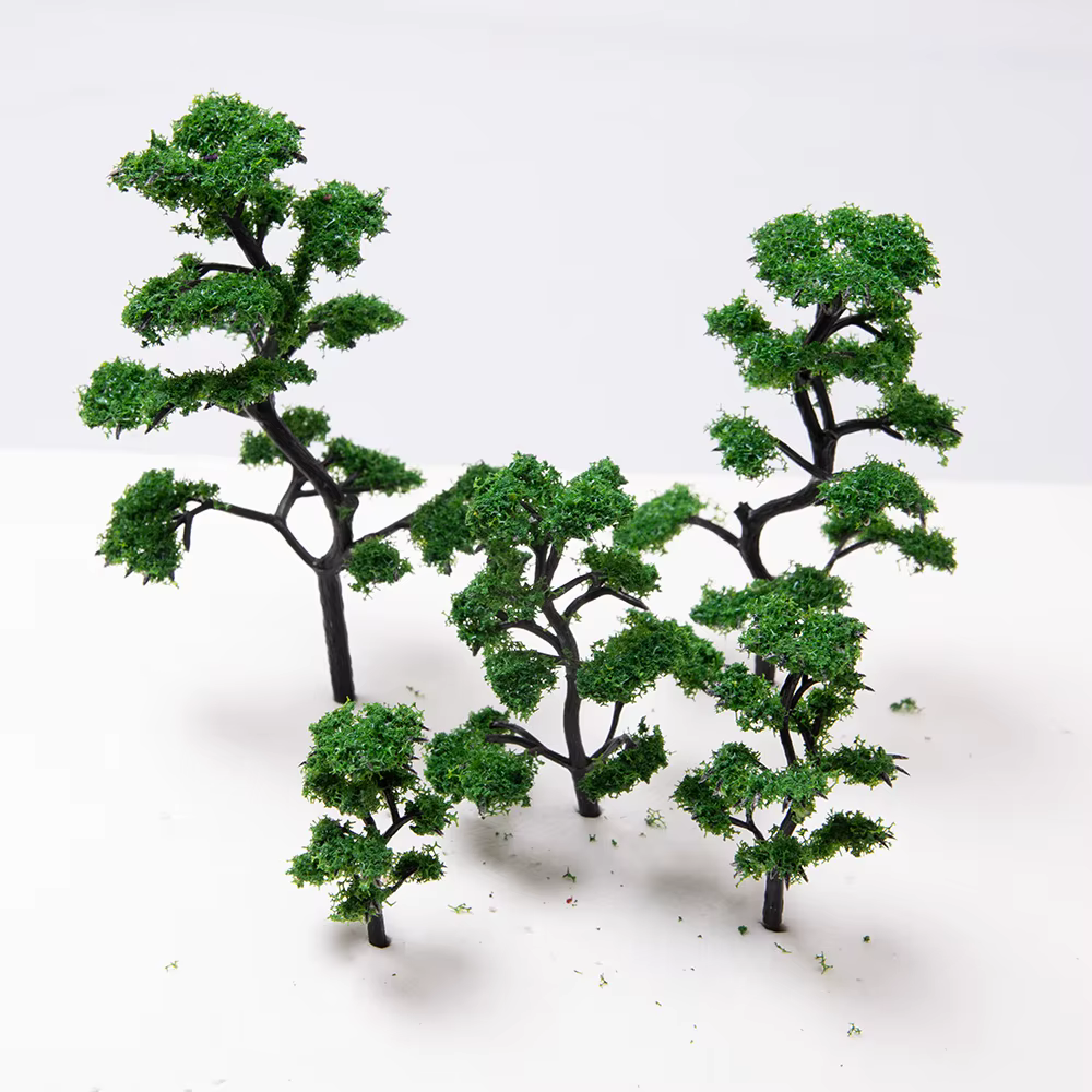 Plantes de Simulation d'arbres verts miniatures de 4 à 12cm