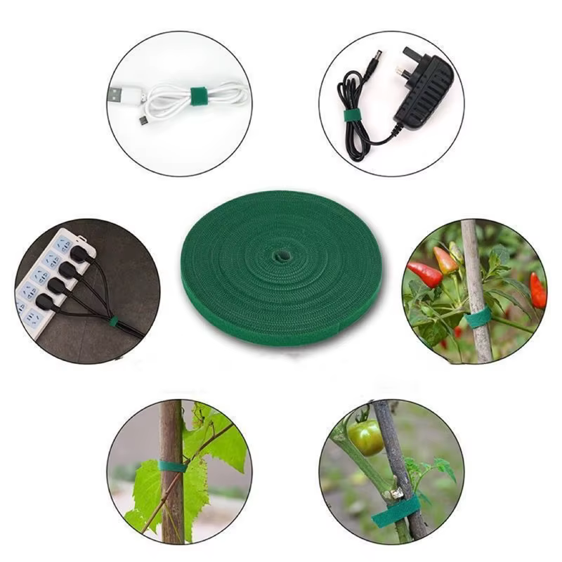 10 rouleaux de attaches pour plantes en Nylon