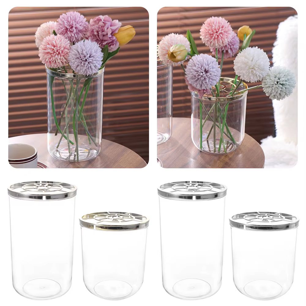 Bouteille d'arrangement de fleurs créative