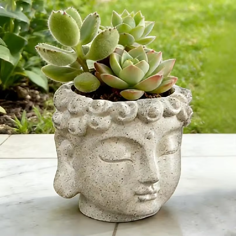 Pot à succulentes Bouddha Zen