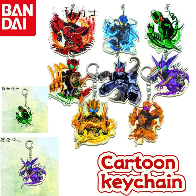 Kamen Rider acrylique : Aigle, Faucon, Baleine, Anguille, porte-clés, accessoire de jeu, sac à dos, sac, pendentif et accessoire