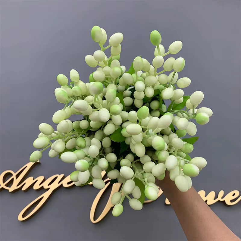 Simulation de branche de fruits d'olive