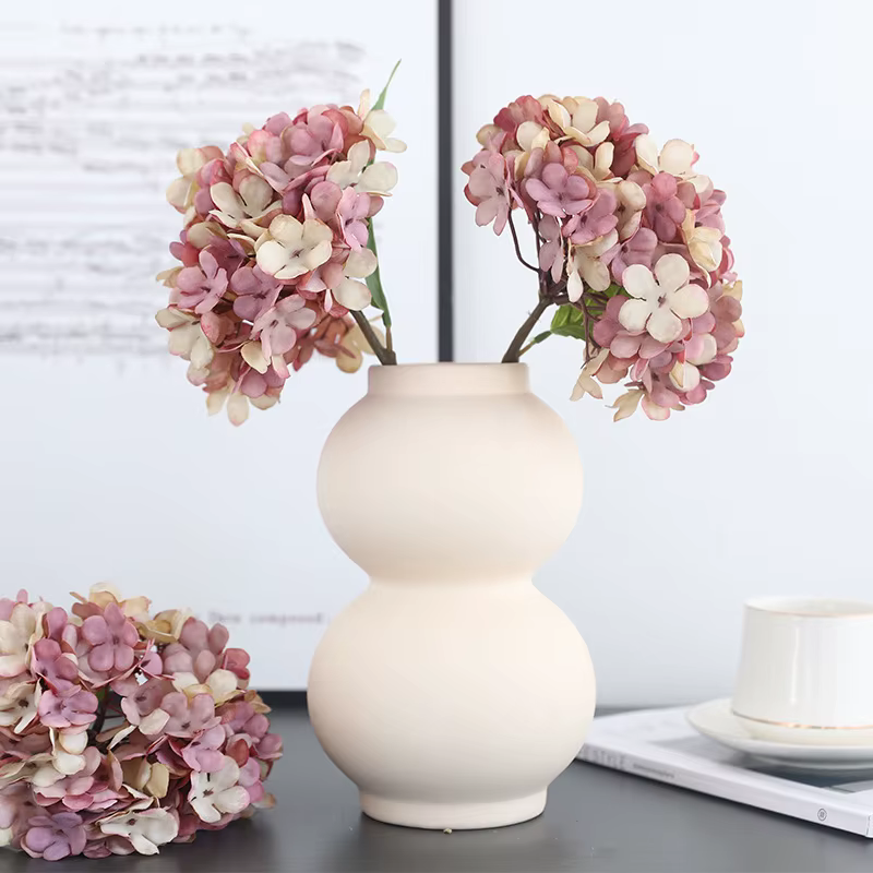 Hortensia artificielle d'automne
